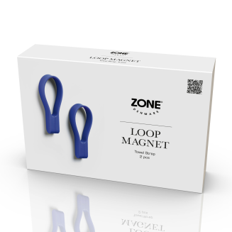 Haczyki ścienne magnetyczne Zone Denmark Loop Indigo blue 2 szt. - 6