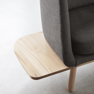 Sofa Eva Solo Phantom podwójna ze stolikami nature oak - 3