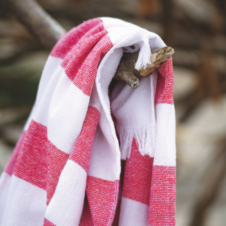 Ręcznik plażowy Bricini Costa Nova Magnetic Grey 180x180 cm - 5