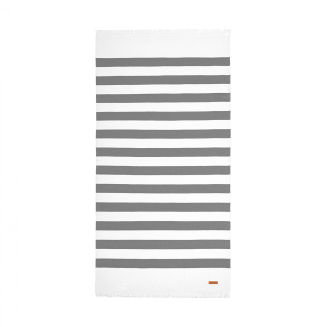 Ręcznik plażowy Bricini Costa Nova Magnetic Grey 180x180 cm - 3