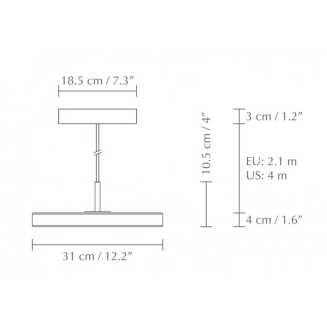 Lampa Umage Asteria Mini Nuance Mist - 2