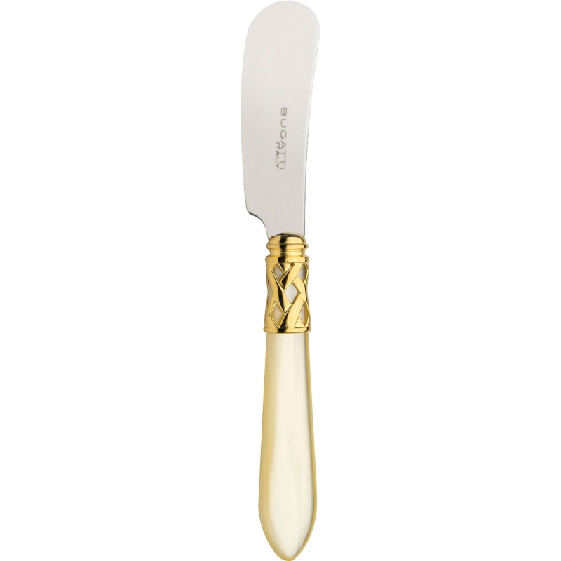 Nożyk do masła Casa Bugatti Aladdin Ivory/Gold