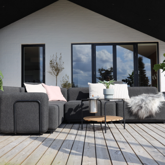 Sofa ogrodowa SACKit Cobana Lounge Corner Sofa Black - 2