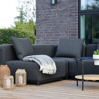 Sofa ogrodowa SACKit Cobana Lounge Corner Sofa Black - 5