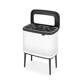 Kosz na pranie Brabantia Bo 60l biały - 3
