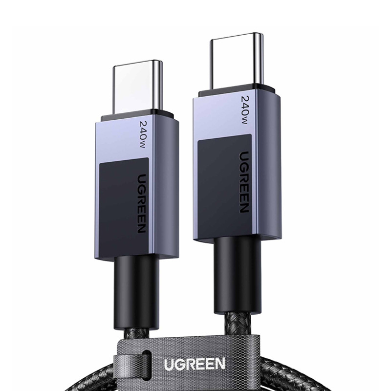  UGREEN L513 USB-C-USB-C Cable 1m 240W (Space Gray)