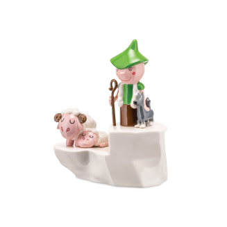 Dekoracja świąteczna Alessi Happy Eternity Shepherd - 3