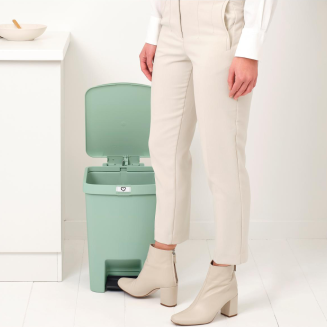 Kosz pedałowy Brabantia StepUp 25l Jade Green - 10