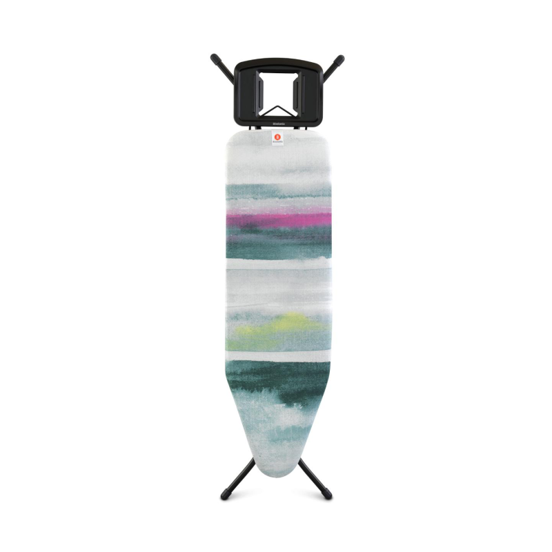 Deska do prasowania Brabantia B 124x38 cm z dużą podstawą na żelazko parowe Morning Breeze