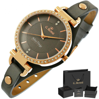 Zegarek Damski G.Rossi 13922A-1B3 + BOX - 2
