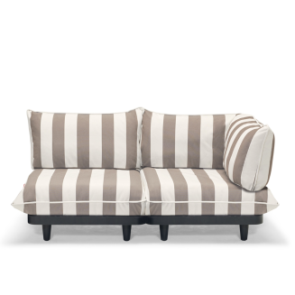  Fatboy Paletti Set Small Stripe Cacao Garden Sofa | PROMOTION: FREE COVER! - 2