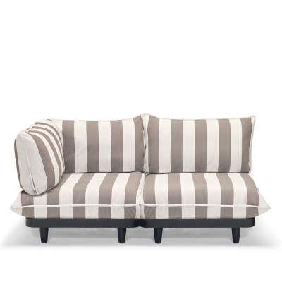 Sofa ogrodowa Fatboy Paletti Set Small Stripe Cacao | PROMOCJA: POKROWIEC GRATIS!