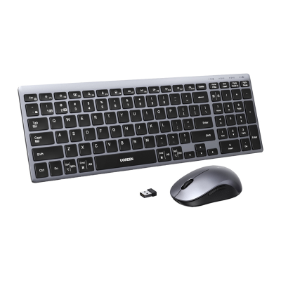 UGREEN Bezprzewodowy zestaw Klawiatura + Mysz MK552