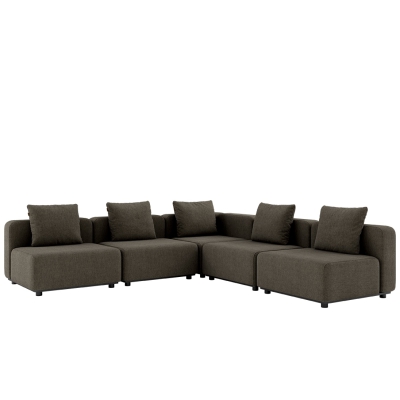 Sofa ogrodowa SACKit Cobana Lounge Corner Sofa Brown