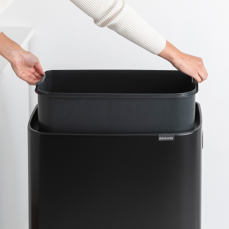 Kosz Brabantia Bo Touch Bin 60l czarny mat - 7