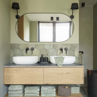  Aquanova Axel Graphite bathroom rug 60x60 cm - 4