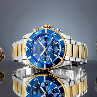 Zegarek Męski Giewont Chronograph Sapphire Multikolor GW3970-B5 - 5