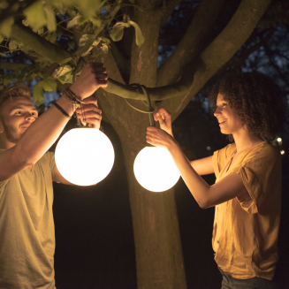 Lampa ogrodowa Fatboy Bolleke Taupe - 13