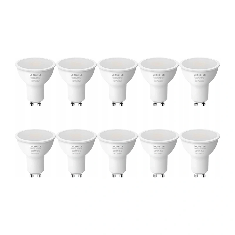 Żarówka LED LEPRO 200081-WW-EU-10 GU10 4,5W (50W) 345lm 2700K 100° 10 szt.