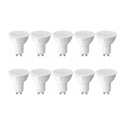 Żarówka LED LEPRO 200081-WW-EU-10 GU10 4,5W (50W) 345lm 2700K 100° 10 szt.