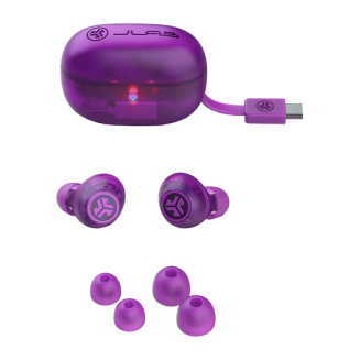  Jlab Go Pop ANC TWS Wireless Headphones (Purple) - 4