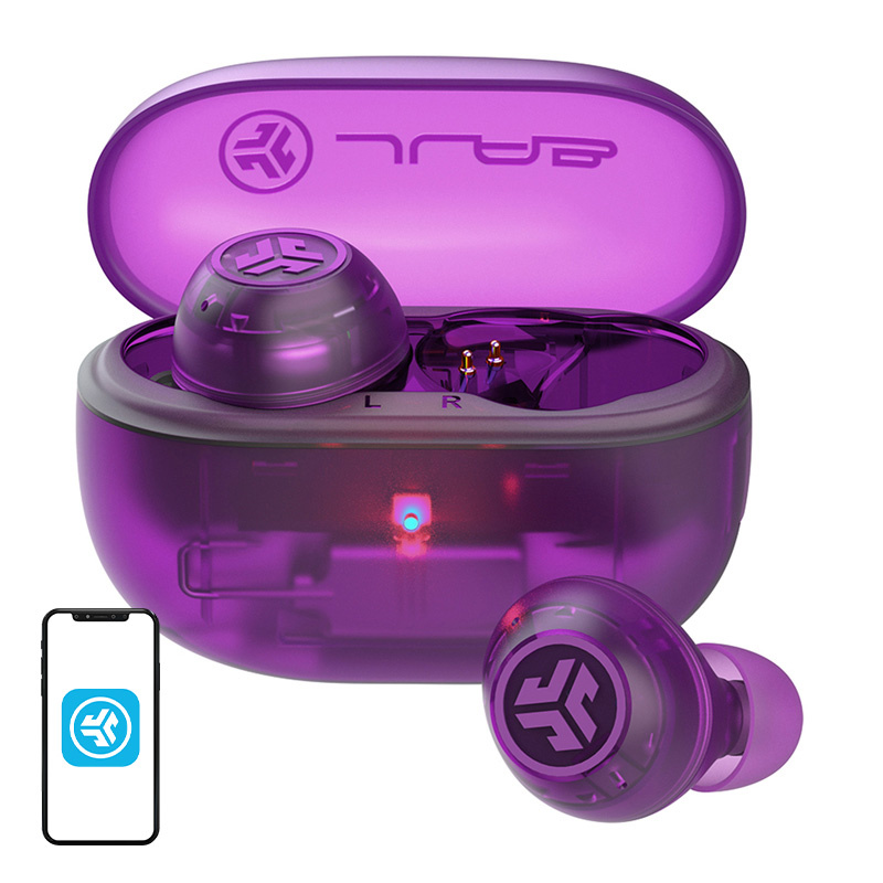  Jlab Go Pop ANC TWS Wireless Headphones (Purple)