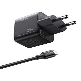 Ładowarka sieciowa UGREEN X517, 25W, USB-C GaN + kabel 1m - 3