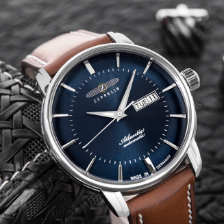 Zegarek Męski ZEPPELIN Atlantic Automatic 8466-3 + BOX - 5