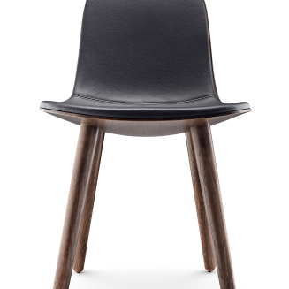 Krzesło Eva Solo Yuuga smoked oak & black leather - 3