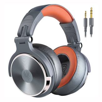  ONEODIO Pro50 Wired Headphones (Gray) - 2