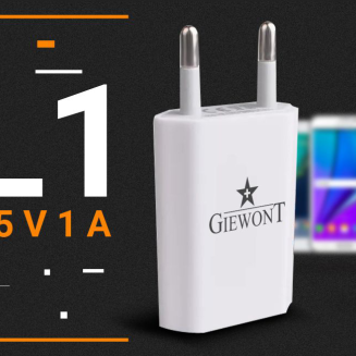 ŁADOWARKA do Smartwatch GIEWONT POWER ON USB 5V 1A GWL1 Uniwersalna - 2