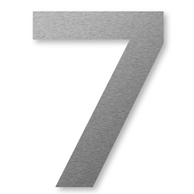  Keilbach Big Number "7" house number, 4 sizes