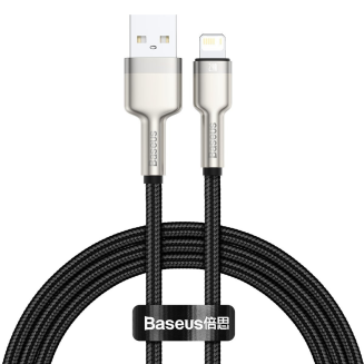 BASEUS Cafule USB-A-Lightning Cable 1m (Black) - 2
