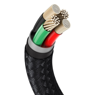 Kabel BASEUS Cafule USB-A-Lightning 1m (czarny) - 3