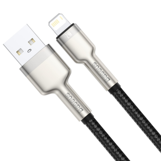 BASEUS Cafule USB-A-Lightning Cable 1m (Black) - 4