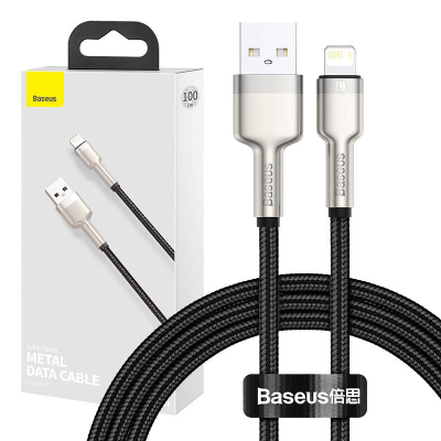 Kabel BASEUS Cafule USB-A-Lightning 1m (czarny)