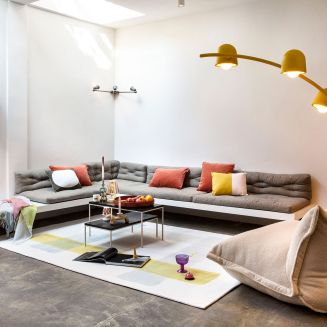 Lampa podłogowa Fatboy Big Lebow Banana Yellow - 8
