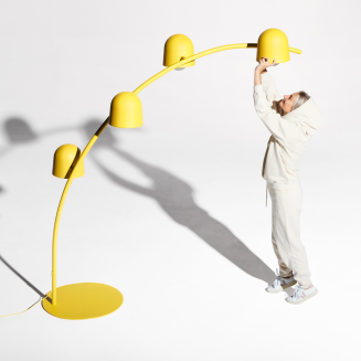 Lampa podłogowa Fatboy Big Lebow Banana Yellow - 7
