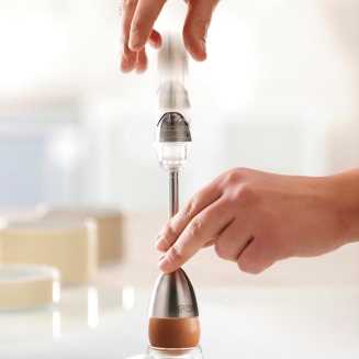  Gefu Ovo egg cutter with salt shaker - 2