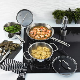 Patelnia ze stali nierdzewnej BergHOFF Helix 28 cm - 6