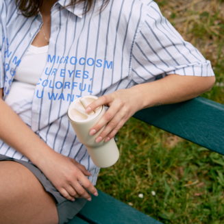 Kubek termiczny ze słomką Eva Solo Sip'n'Go 600 ml Coconut | CENA SPECJALNA - 8