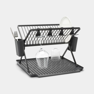 Ociekacz do naczyń składany Brabantia SinkSide Large Dark Grey - 2