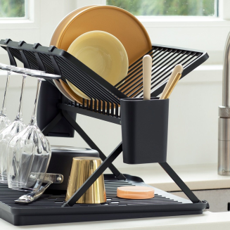 Ociekacz do naczyń składany Brabantia SinkSide Large Dark Grey - 6