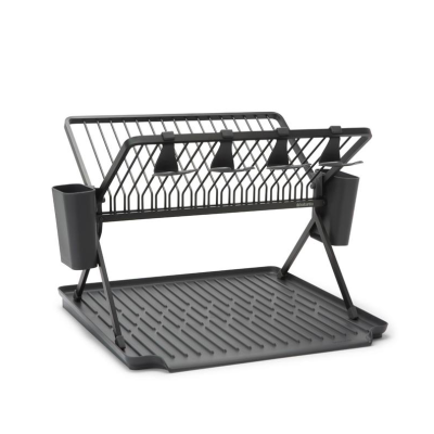 Ociekacz do naczyń składany Brabantia SinkSide Large Dark Grey