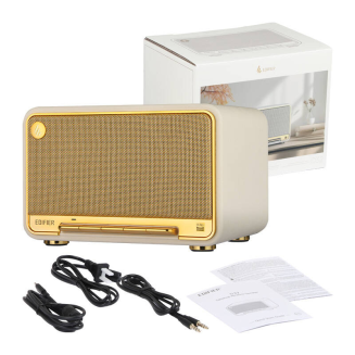 Głośnik Bluetooth Edifier D32 (biało-złoty) - 8