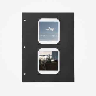 Fotoalbum - Narożniki do montażu zdjęć czarne 48 szt | PRINTWORKS - 3