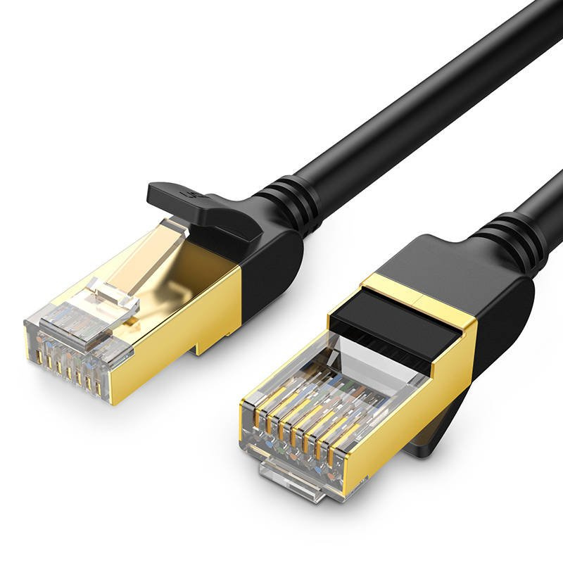Kabel UGREEN NW107 RJ45 Cat.7 3m STP (czarny)