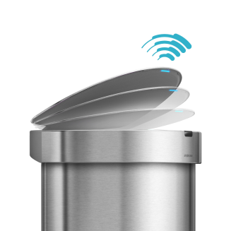 Kosz bezdotykowy Simplehuman Sensor 45l - 4