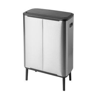 Brabantia Bo Touch Bin 2x30l, matt steel - 3