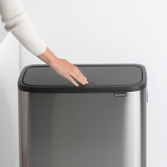 Kosz Brabantia Bo Touch Bin 2x30l stalowy mat - 5